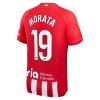 Original Fußballtrikot Atlético Madrid Morata 19 Heimtrikot 2023-24 Für Herren